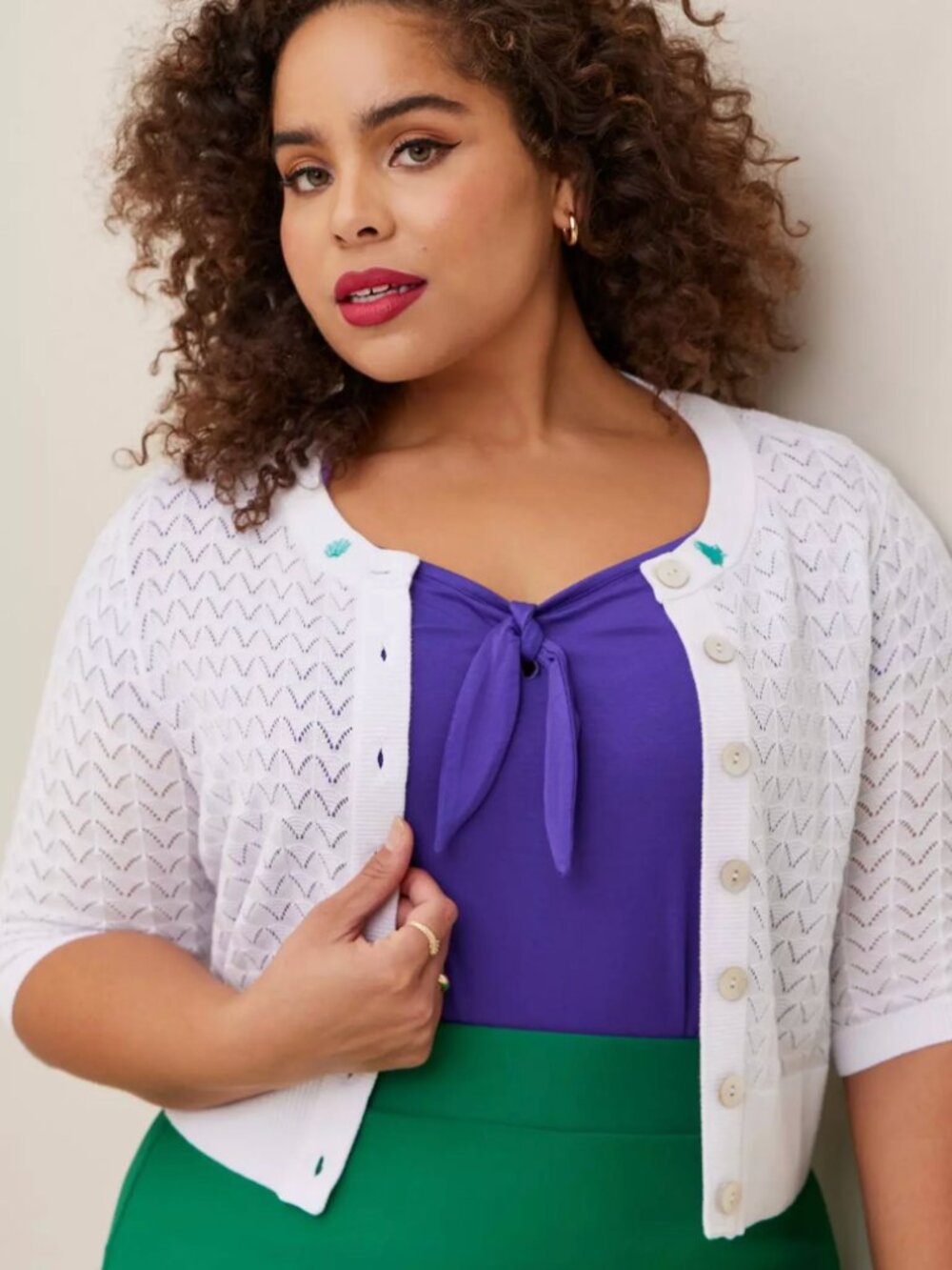 Torrid Disney| The Little Mermaid| Crop Cardigan Sweater 2X